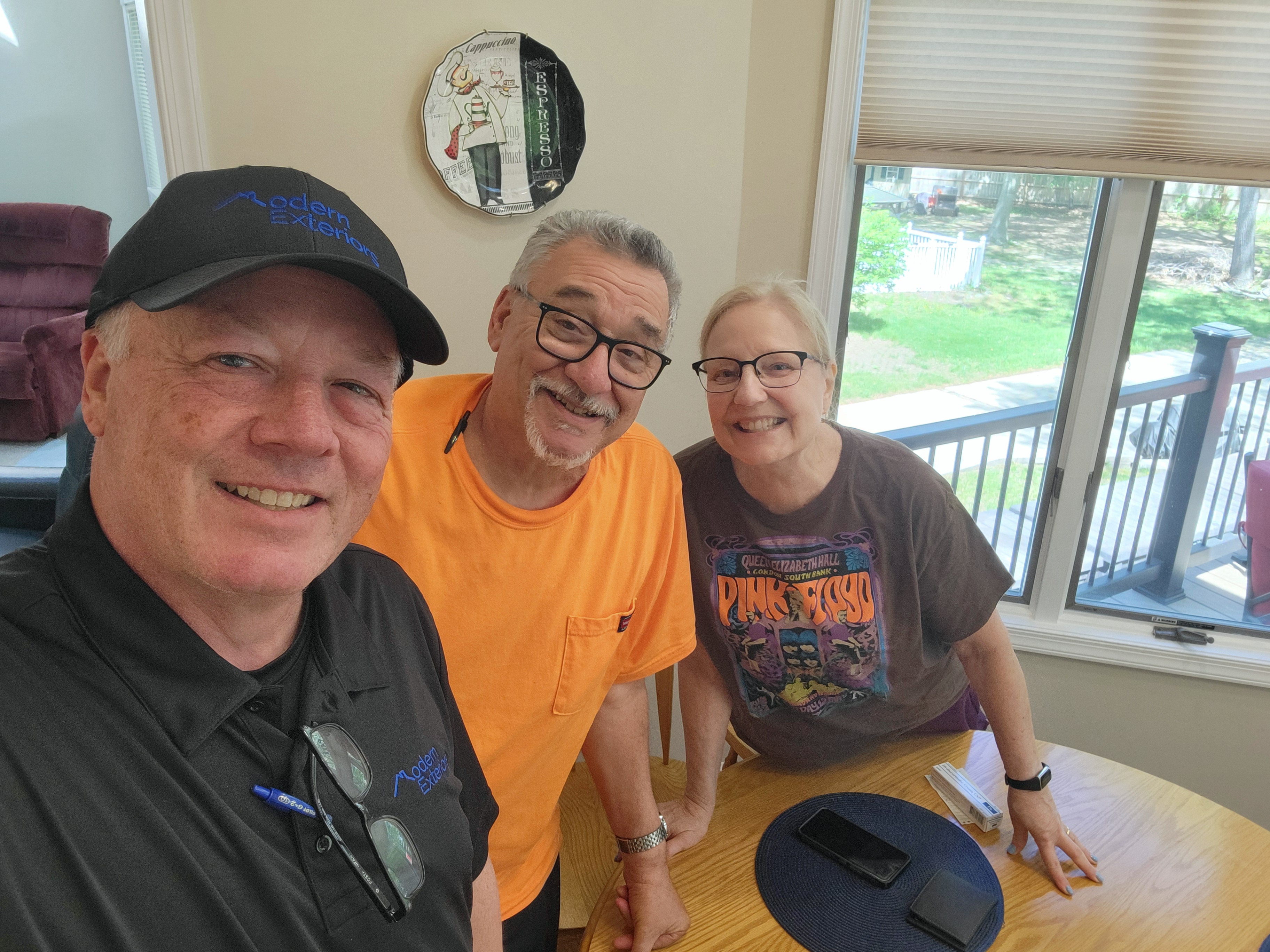 Homeowner couple after consultation